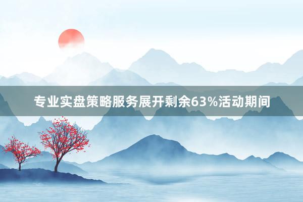 专业实盘策略服务展开剩余63%活动期间