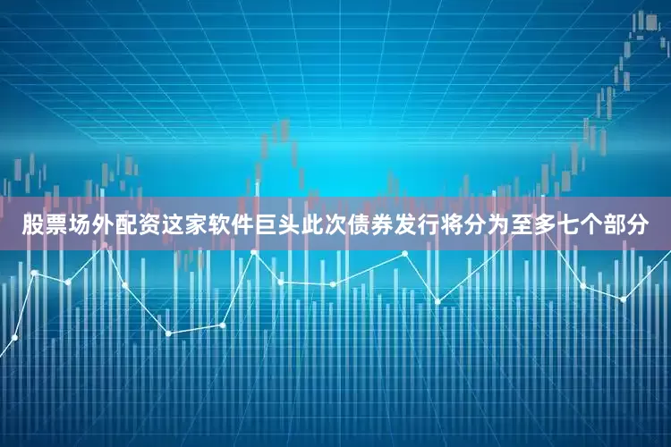 股票场外配资这家软件巨头此次债券发行将分为至多七个部分